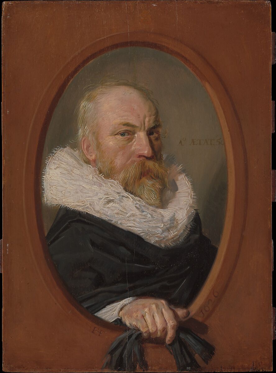 Petrus Scriverius (1576–1660), Frans Hals (Dutch, Antwerp 1582/83–1666 Haarlem), Oil on wood 