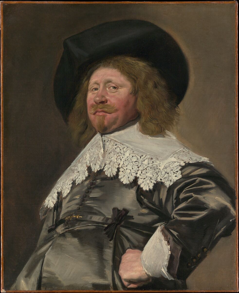 Portrait of a Man, Possibly Nicolaes Pietersz Duyst van Voorhout (born about 1600, died 1650), Frans Hals  Dutch, Oil on canvas