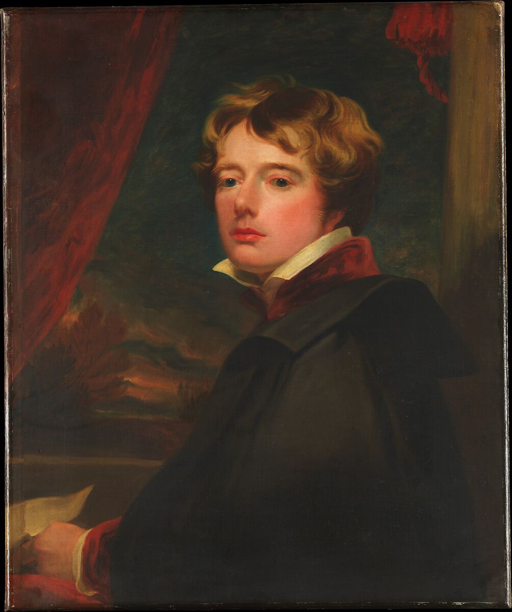Self-Portrait, George Henry Harlow (British, London 1787–1819 London), Oil on canvas 