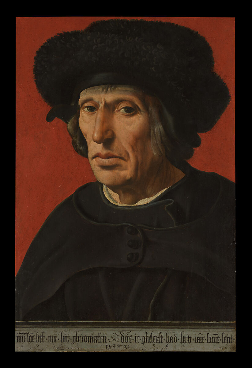 Jacob Willemsz van Veen (1456–1535), the Artist's Father, Maarten van Heemskerck (Netherlandish, Heemskerck 1498–1574 Haarlem), Oil on wood