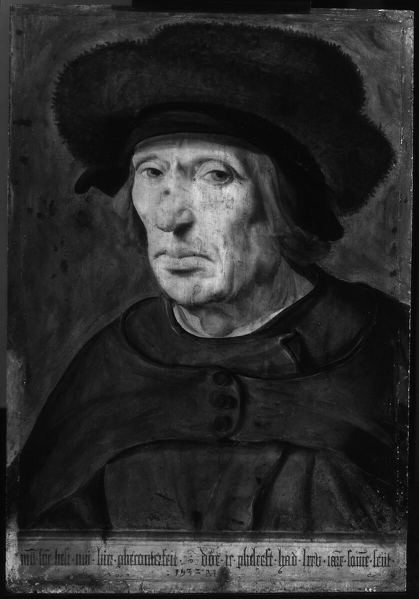 Jacob Willemsz van Veen (1456–1535), the Artist's Father, Maarten van Heemskerck (Netherlandish, Heemskerck 1498–1574 Haarlem), Oil on wood