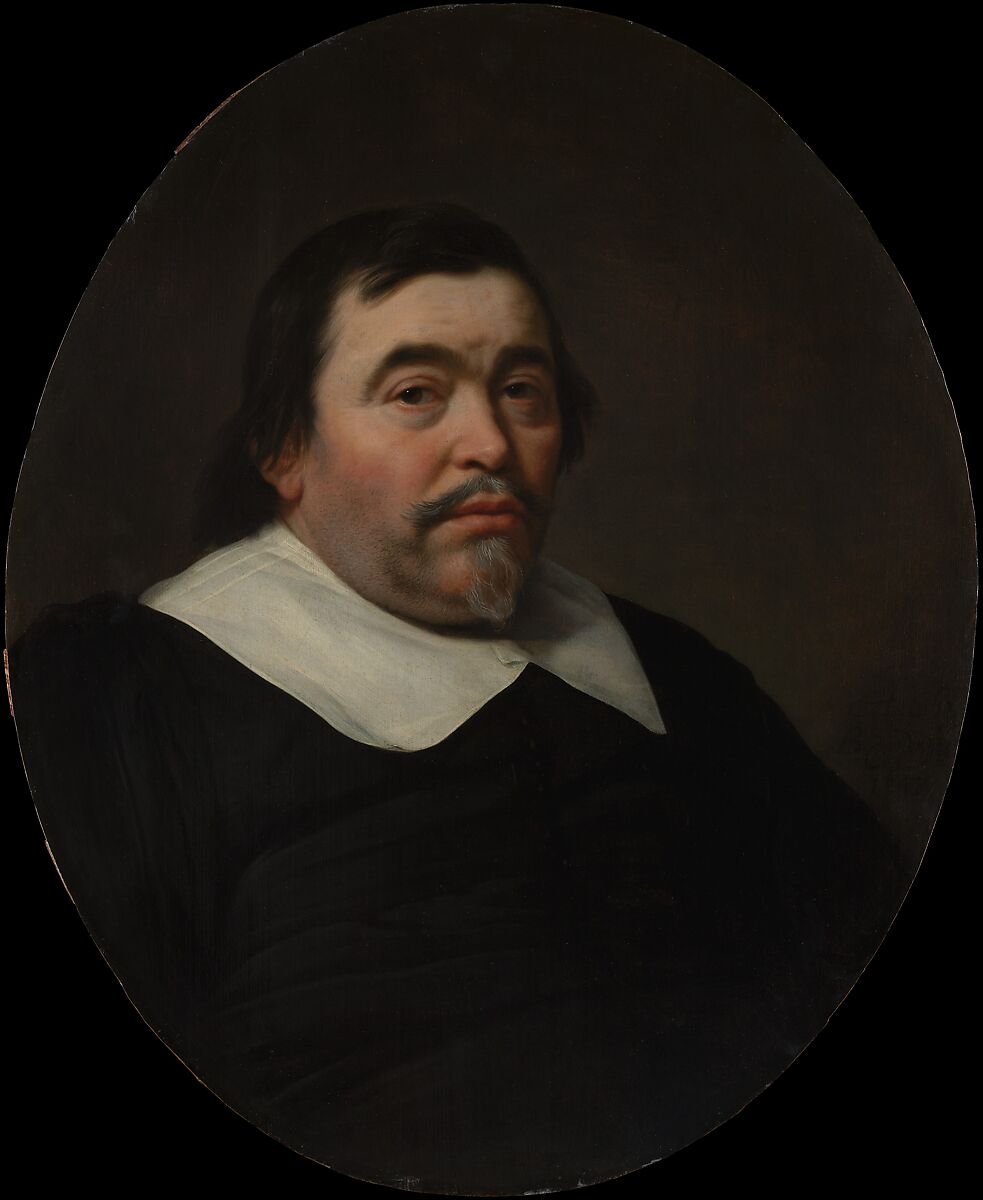Portrait of a Man, Bartholomeus van der Helst (Dutch, Haarlem, born ca. 1612–15, died 1670 Amsterdam), Oil on wood 