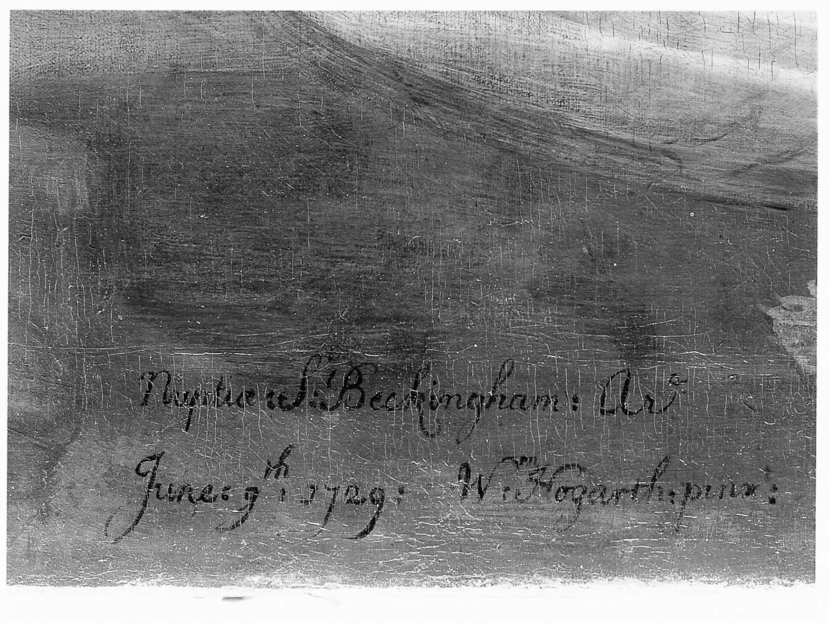 The Wedding of Stephen Beckingham and Mary Cox, William Hogarth (British, London 1697–1764 London), Oil on canvas