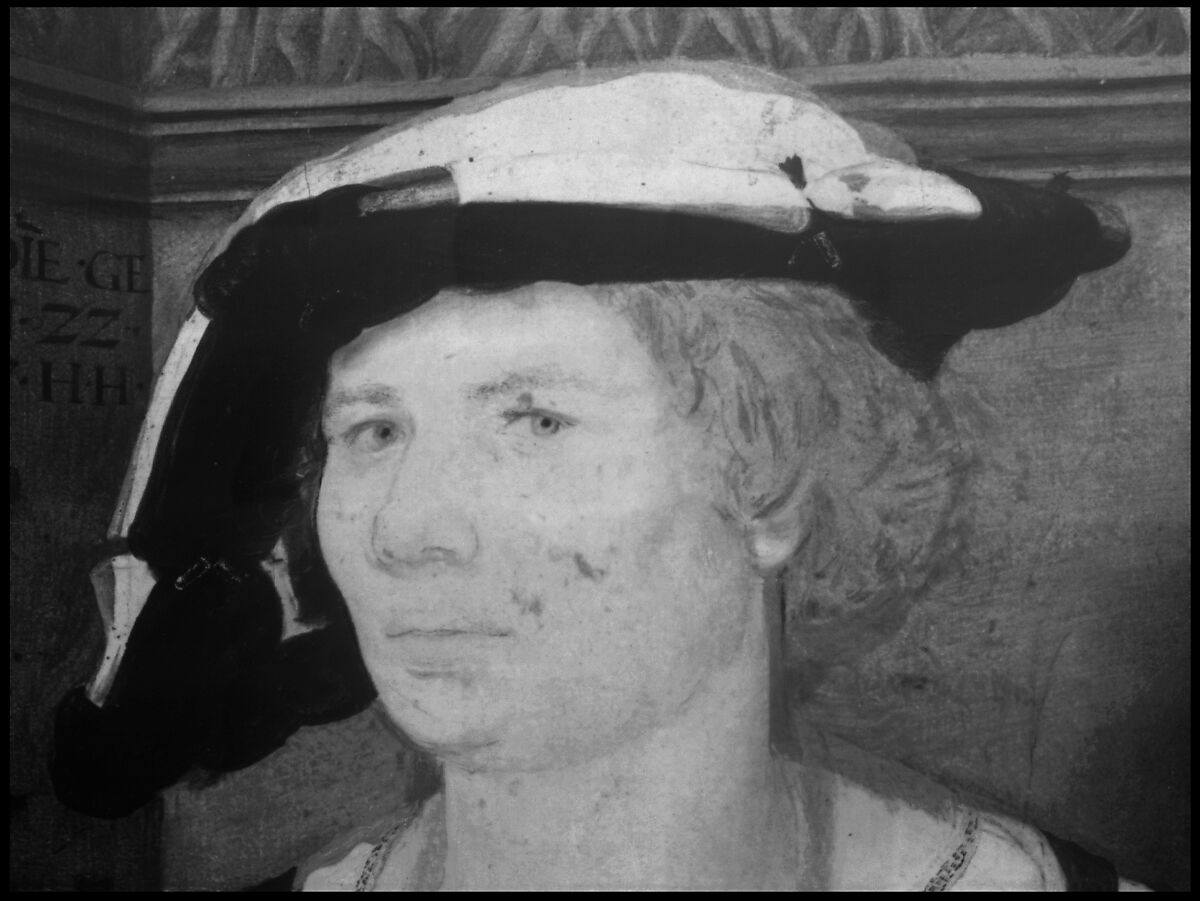 Benedikt von Hertenstein (born about 1495, died 1522), Hans Holbein the Younger (German, Augsburg 1497/98–1543 London), Oil and gold on paper, laid down on wood