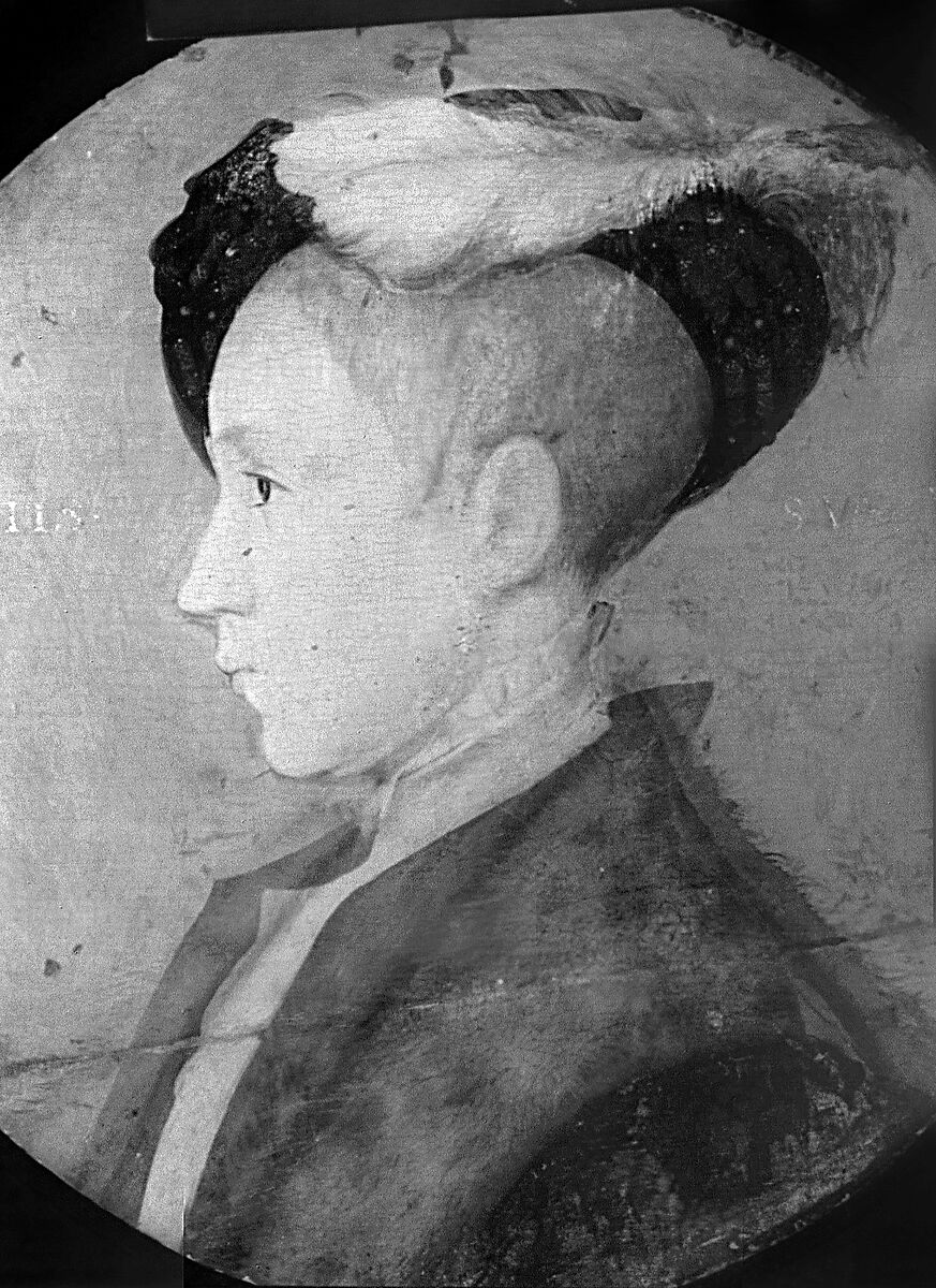 Edward VI (1537–1553), When Duke of Cornwall, Workshop of Hans Holbein the Younger, Oil and gold on oak