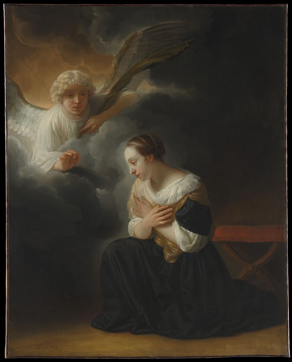 The Annunciation of the Death of the Virgin, Samuel van Hoogstraten (Dutch, Dordrecht 1627–1678 Dordrecht), Oil on canvas 