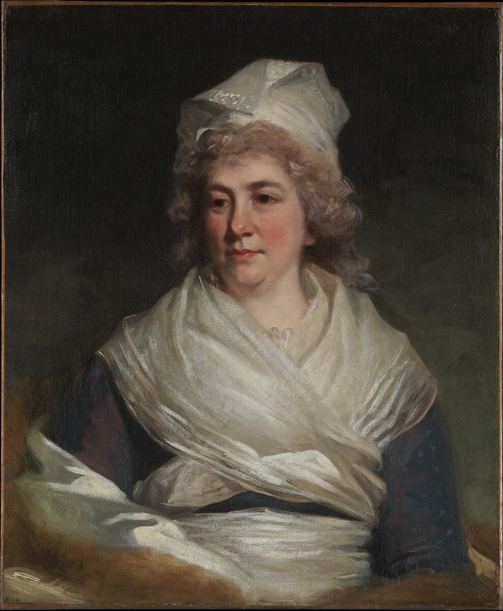 Mrs. Richard Bache (Sarah Franklin, 1743–1808), John Hoppner (British, London 1758–1810 London), Oil on canvas 