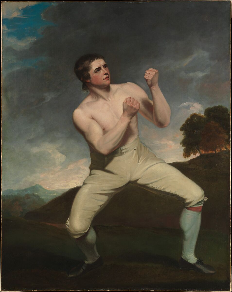 Richard Humphreys, the Boxer, John Hoppner (British, London 1758–1810 London), Oil on canvas 