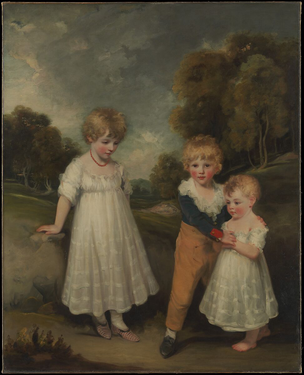 The Sackville Children, John Hoppner (British, London 1758–1810 London), Oil on canvas 