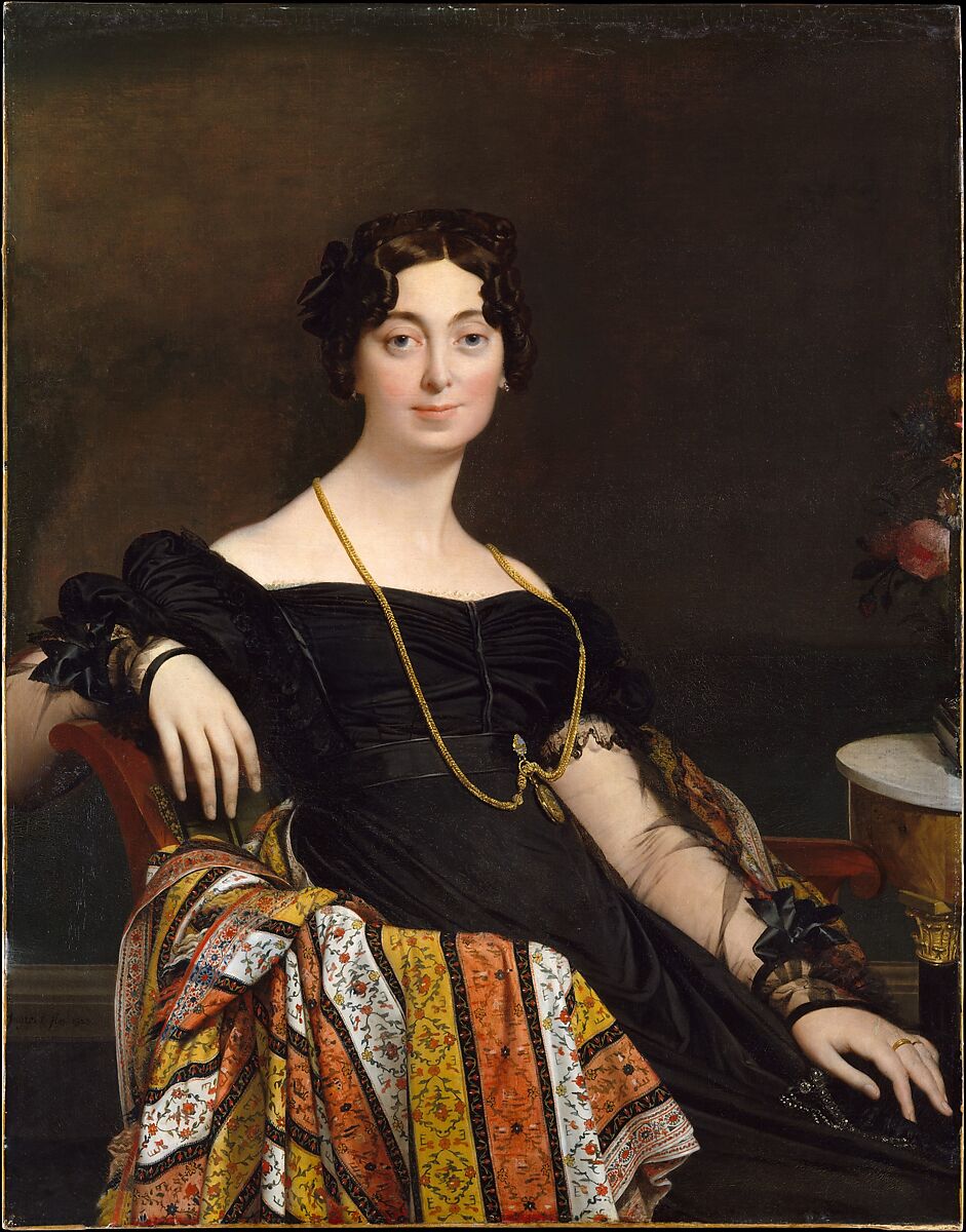 Madame Jacques-Louis Leblanc (Françoise Poncelle, 1788–1839), Jean Auguste Dominique Ingres (French, Montauban 1780–1867 Paris), Oil on canvas 