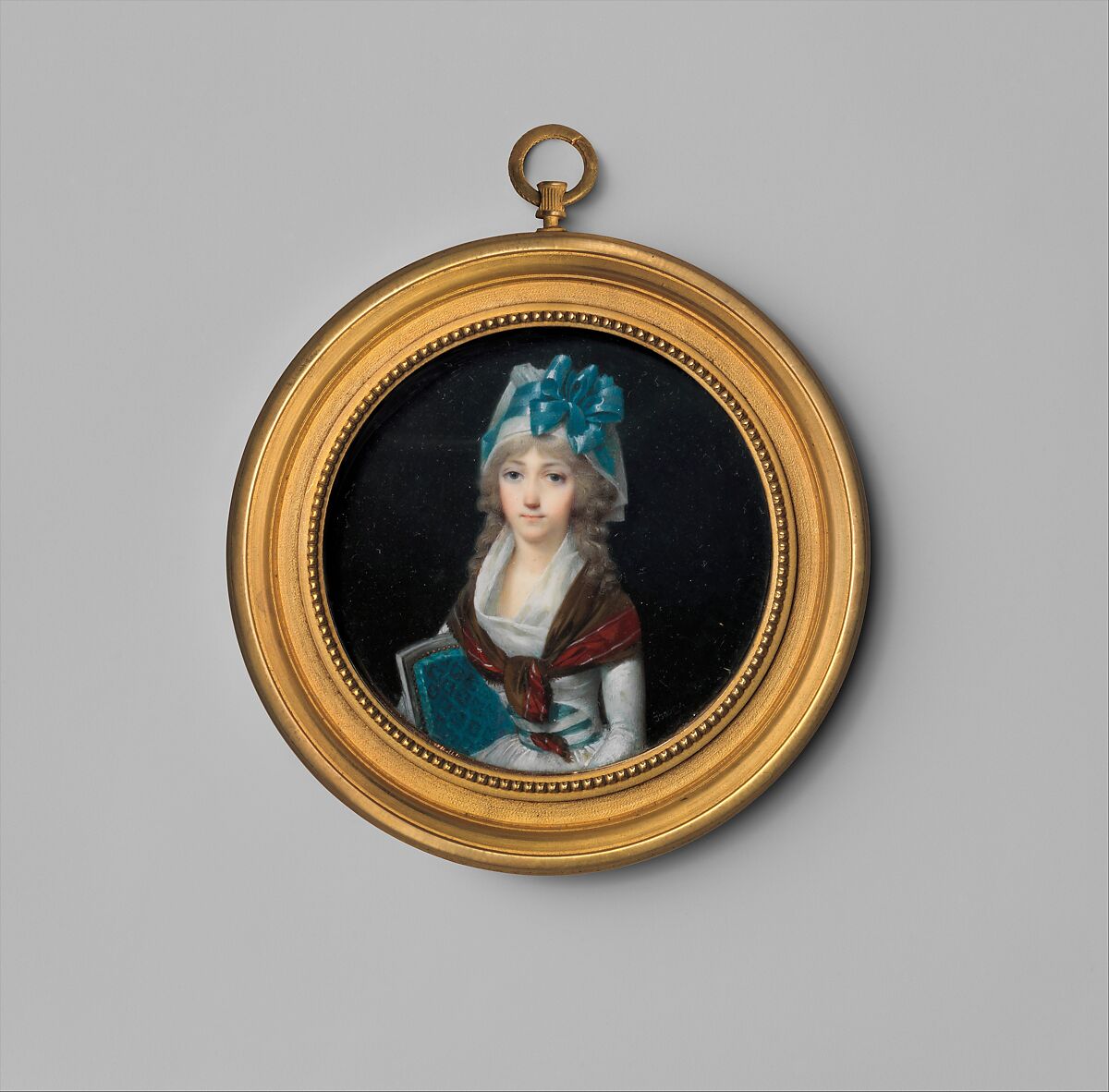 Portrait of a Woman, Jean-Baptiste Isabey (French, Nancy 1767–1855 Paris), Ivory 