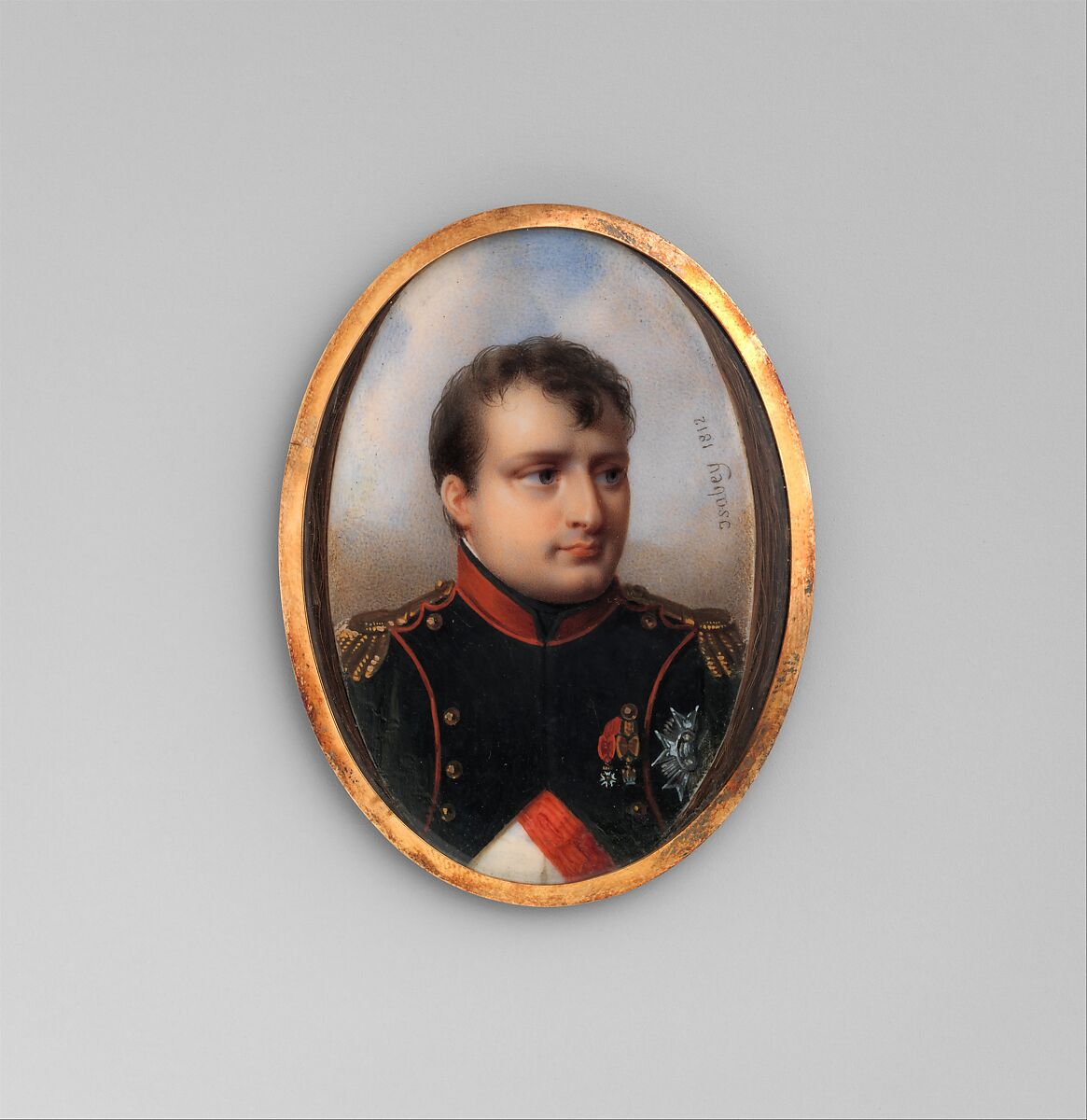 Napoléon I (1769–1821), Jean-Baptiste Isabey (French, Nancy 1767–1855 Paris), Ivory 