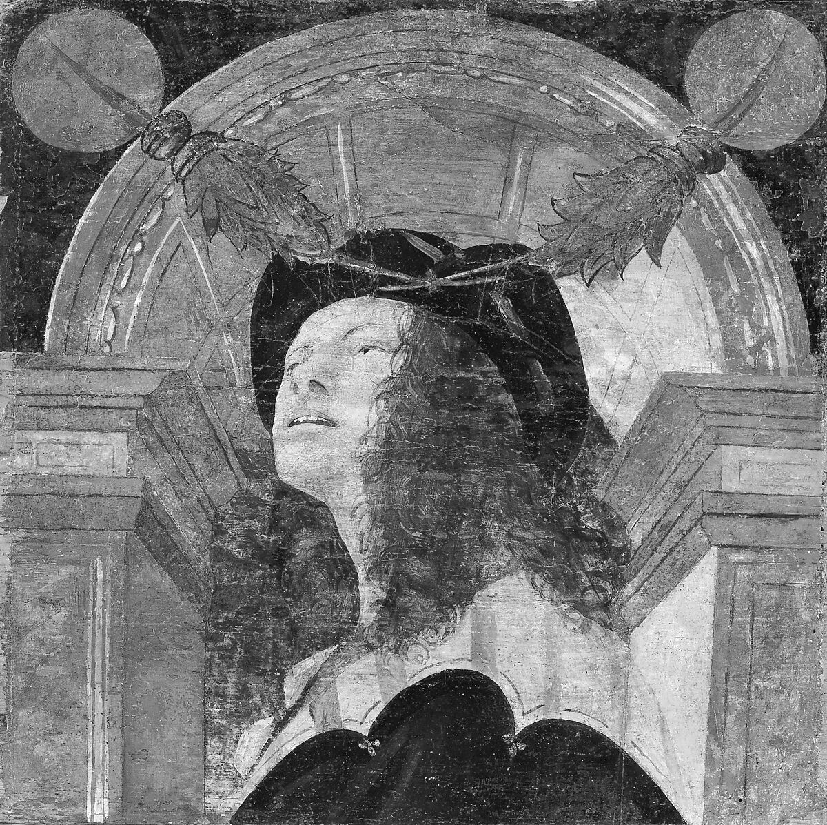 Twelve Heads, Italian (Lombard) Painter (first quarter 16th century), Tempera on wood