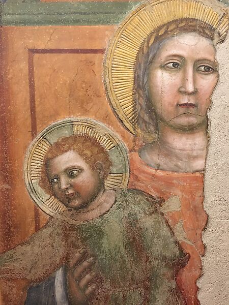 Two Angels, North Italian Painter (Verona?) (ca. 1330), Fresco