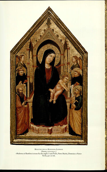 Madonna and Child, Italian (Florentine or Paduan) Painter (Cheyo da Firenze?) (ca. 1307–17), Tempera on wood, gold ground