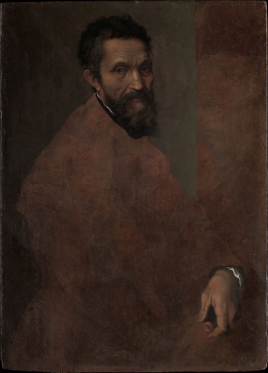 Michelangelo Buonarroti (1475–1564), Attributed to Daniele da Volterra (Italian, Volterra 1509–1566 Rome), Oil on wood 