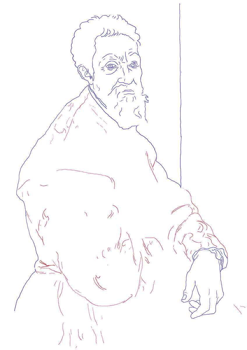 Michelangelo Buonarroti (1475–1564), Attributed to Daniele da Volterra (Italian, Volterra 1509–1566 Rome), Oil on wood