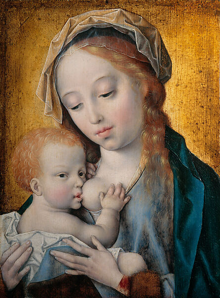 The Holy Family, Joos van Cleve (Netherlandish, Cleve ca. 1485–1540/41 Antwerp), Oil on wood