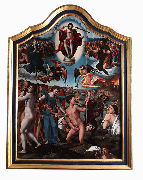 The Last Judgment, Joos van Cleve (Netherlandish, Cleve ca. 1485–1540/41 Antwerp), Oil on wood