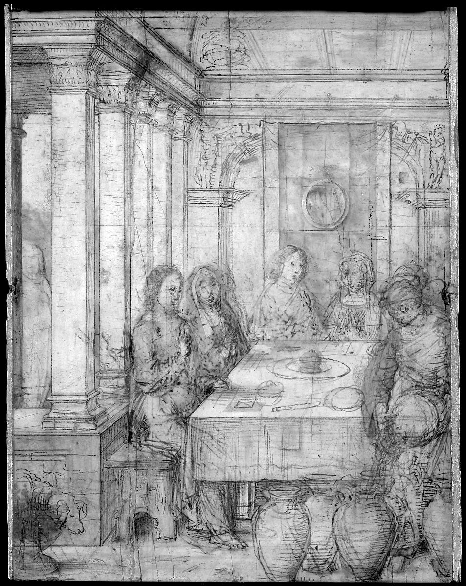 The Marriage Feast at Cana, Juan de Flandes (Netherlandish, active by 1496–died 1519 Palencia), Oil on wood