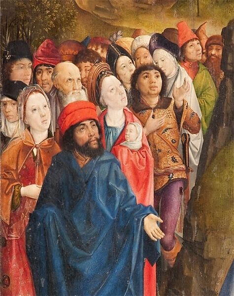 The Adoration of the Magi, Joos van Wassenhove (Netherlandish, active by 1460–died ca. 1480), Distemper on canvas