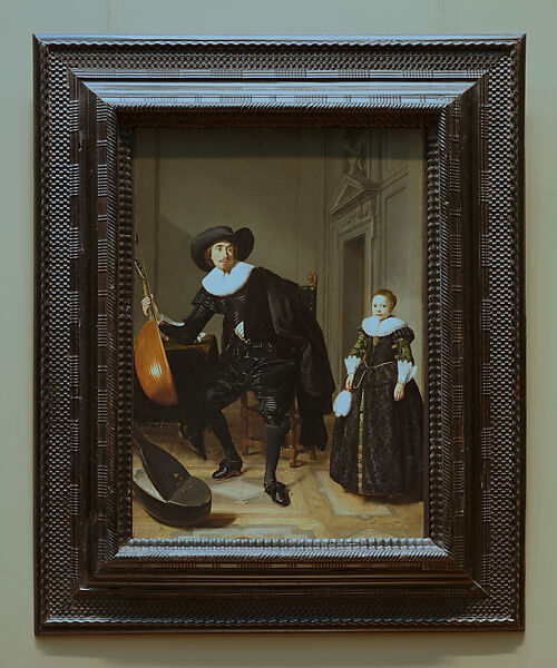 A Musician and His Daughter, Thomas de Keyser (Dutch, Amsterdam (?) 1596/97–1667 Amsterdam), Oil on wood