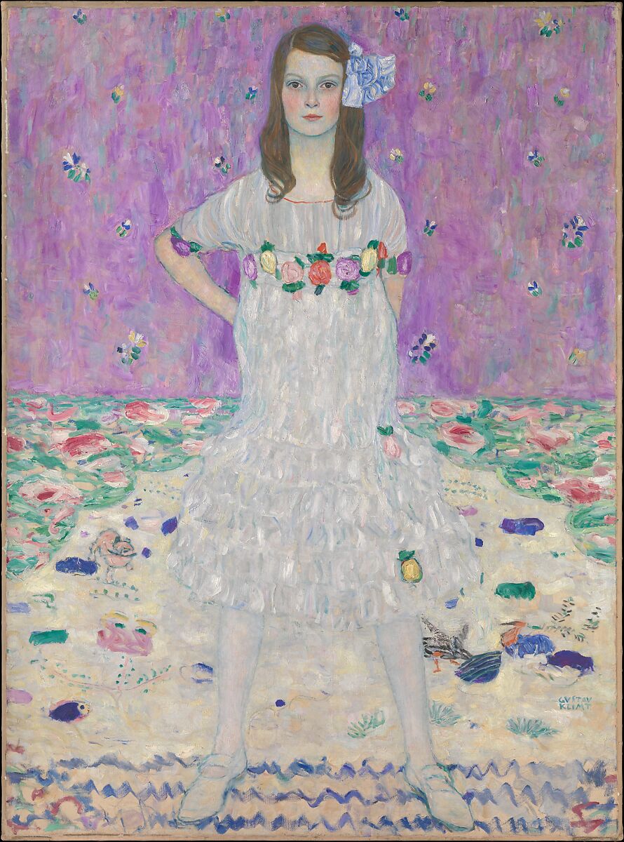 Mäda Primavesi (1903–2000), Gustav Klimt (Austrian, Baumgarten 1862–1918 Vienna), Oil on canvas 