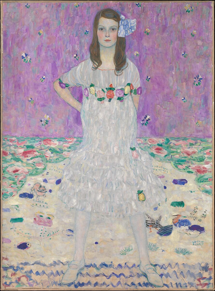 Mäda Primavesi (1903–2000), Gustav Klimt  Austrian, Oil on canvas