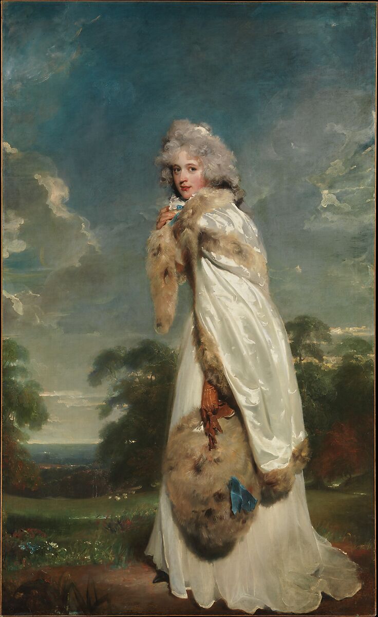 Elizabeth Farren (born about 1759, died 1829), Later Countess of Derby, Sir Thomas Lawrence (British, Bristol 1769–1830 London), Oil on canvas 