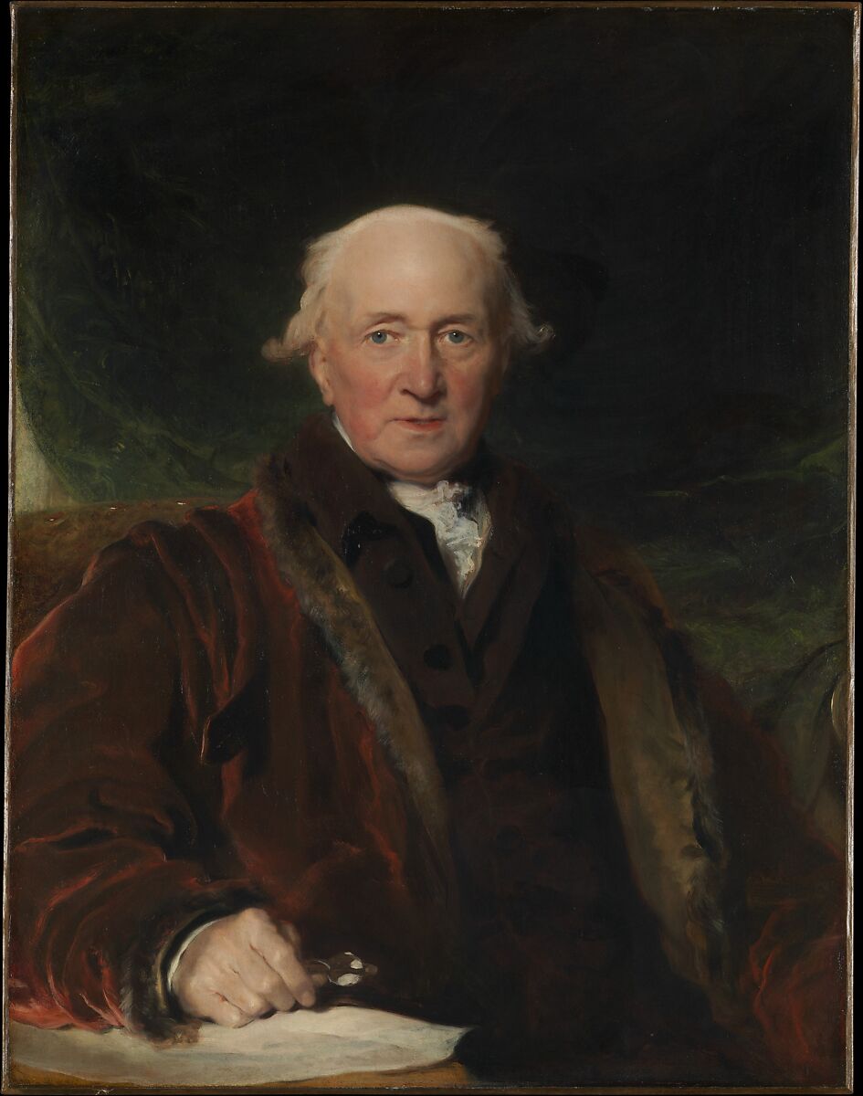 John Julius Angerstein (1736–1823), Sir Thomas Lawrence and Workshop British, Oil on canvas