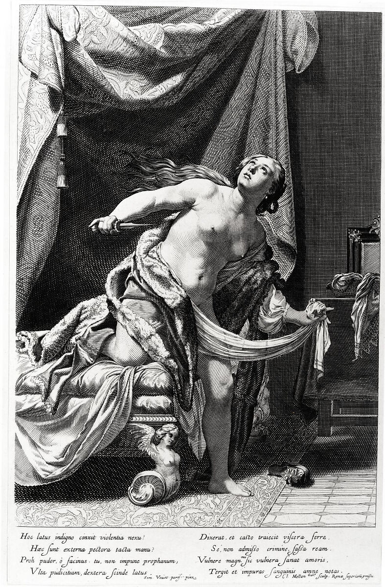 The Rape of Tamar, Eustache Le Sueur (French, Paris 1616–1655 Paris), Oil on canvas