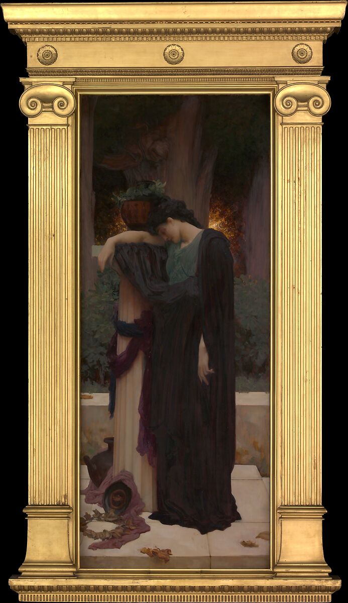 Lachrymae, Frederic, Lord Leighton (British, Scarborough 1830–1896 London), Oil on canvas