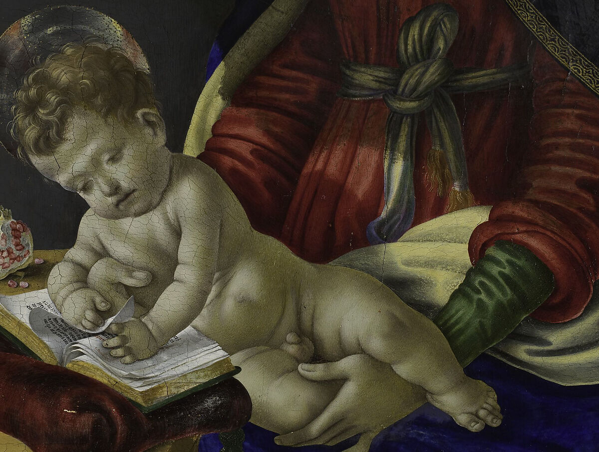 Madonna and Child, Filippino Lippi (Italian, Prato ca. 1457–1504 Florence), Tempera, oil, and gold on wood