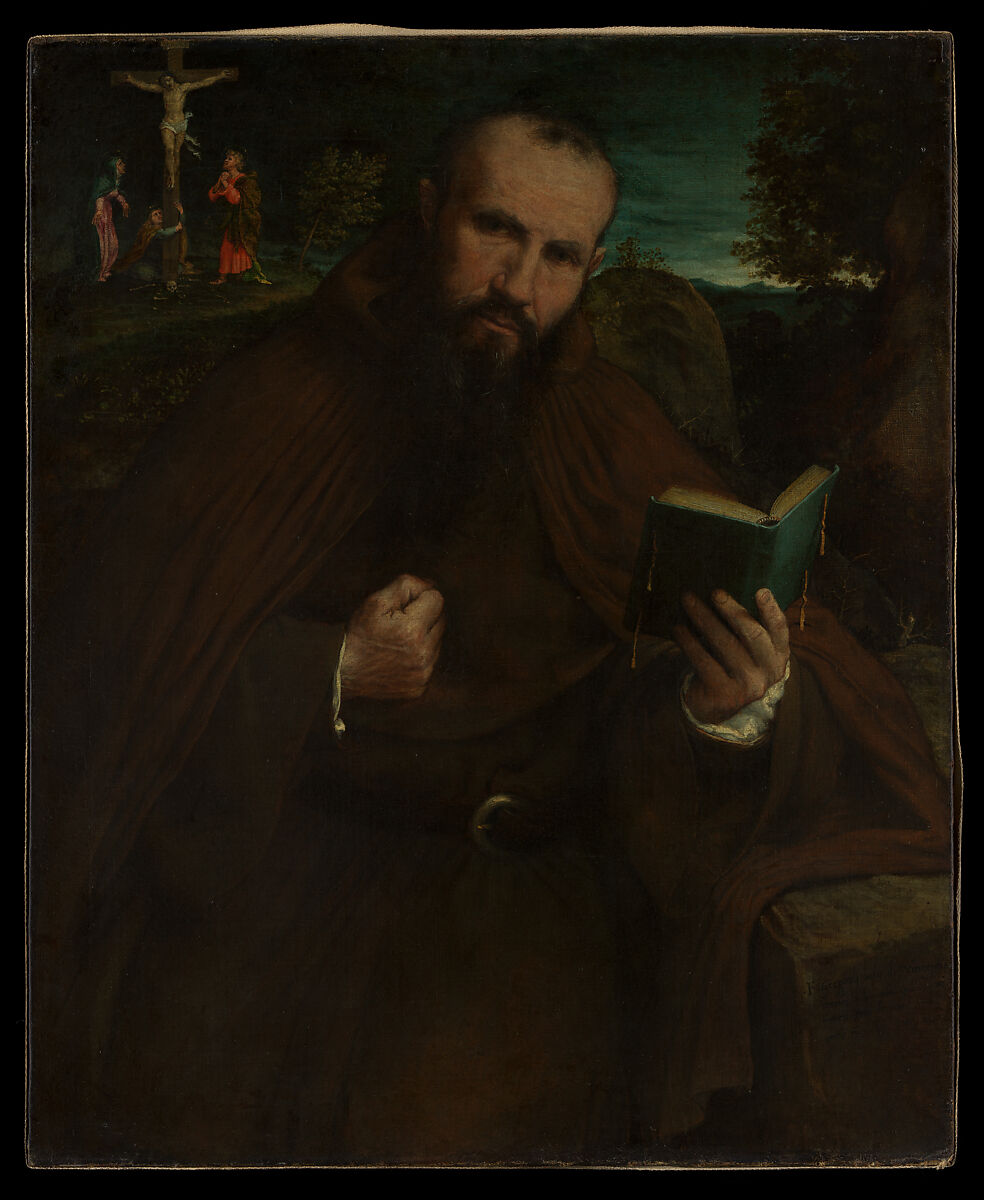 Brother Gregorio Belo of Vicenza, Lorenzo Lotto (Italian, Venice ca. 1480–1556 Loreto), Oil on canvas 