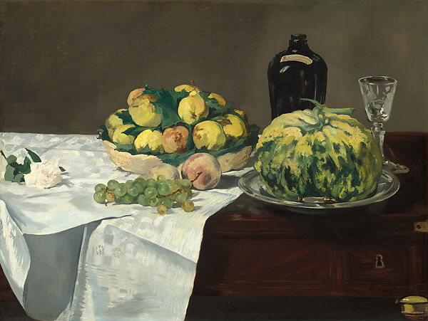 The Brioche, Edouard Manet (French, Paris 1832–1883 Paris), Oil on canvas