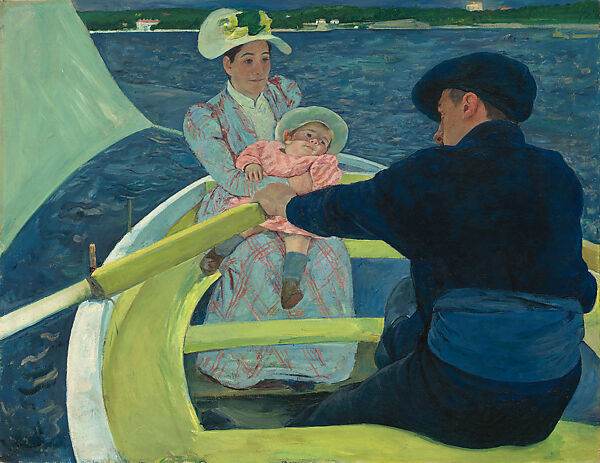 Boating, Edouard Manet (French, Paris 1832–1883 Paris), Oil on canvas