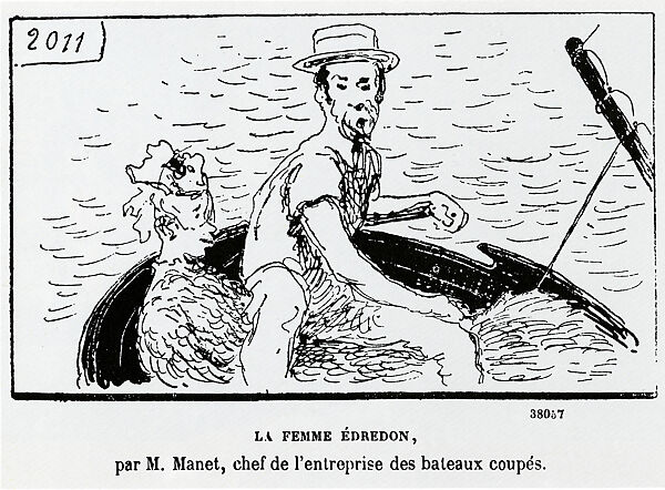 Boating, Edouard Manet (French, Paris 1832–1883 Paris), Oil on canvas