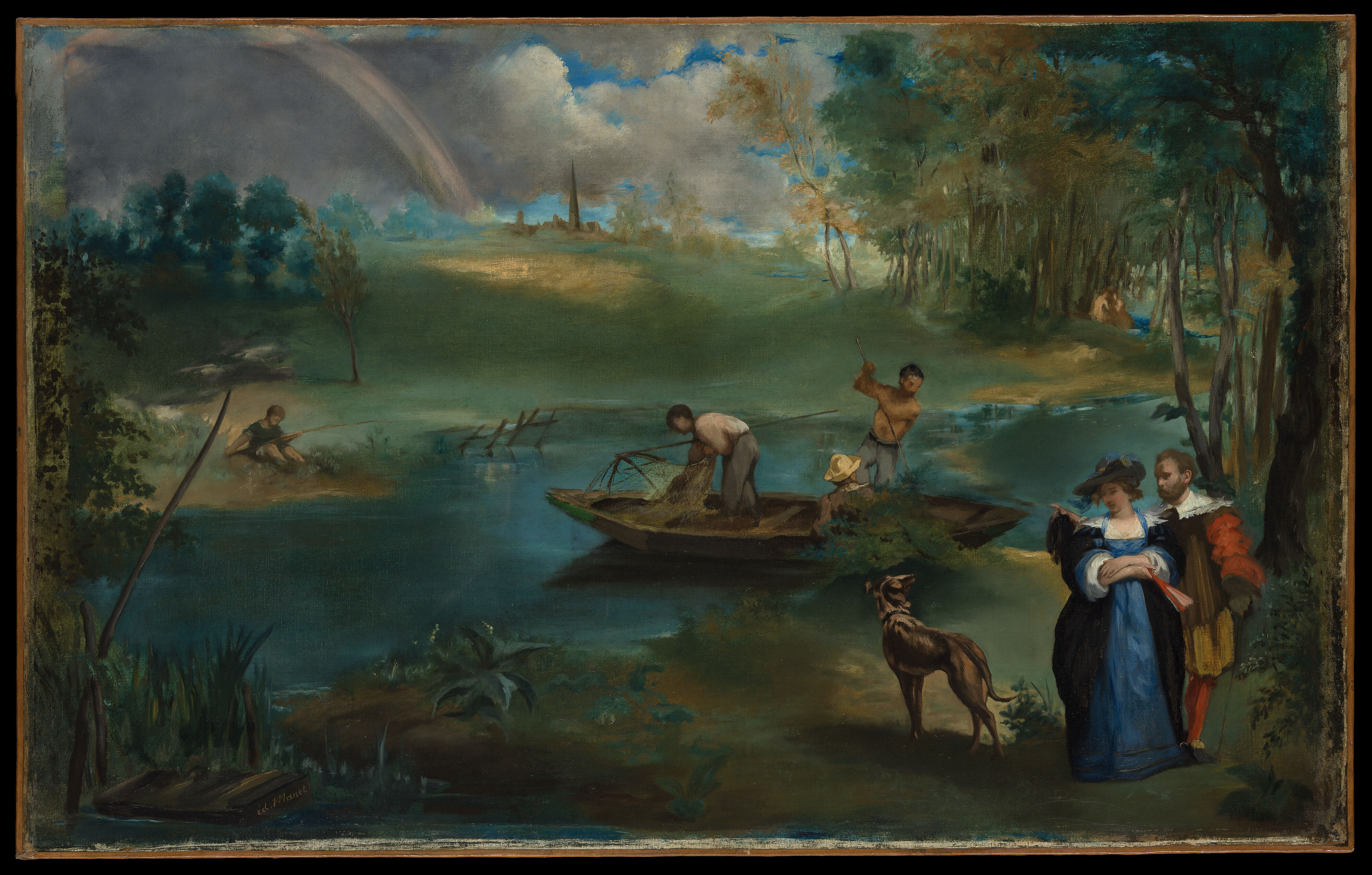 Edouard Manet - Fishing - The Metropolitan Museum of Art