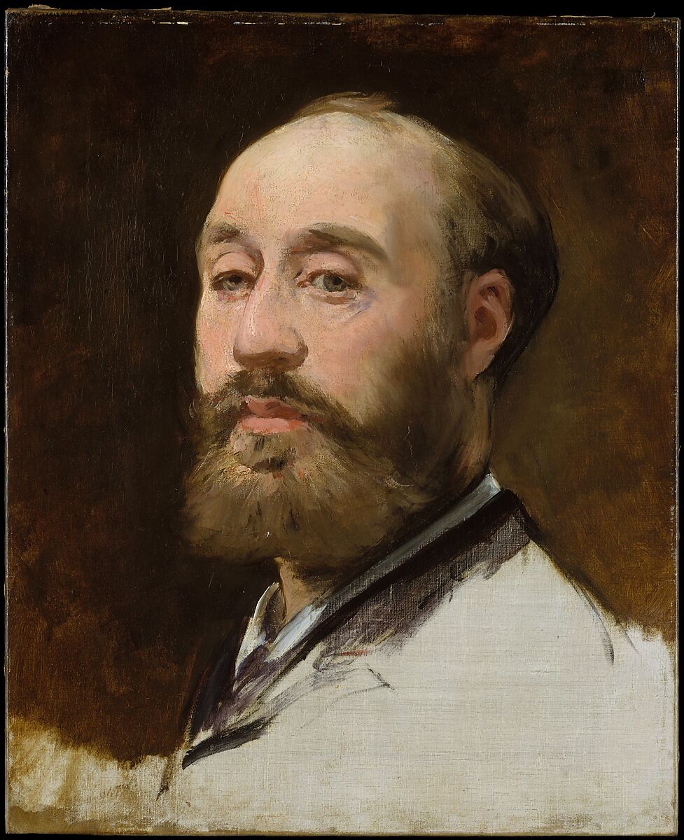 Head of Jean-Baptiste Faure (1830–1914), Edouard Manet (French, Paris 1832–1883 Paris), Oil on canvas 
