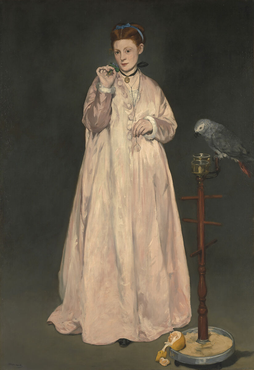 Young Lady in 1866, Edouard Manet  French, Oil on canvas