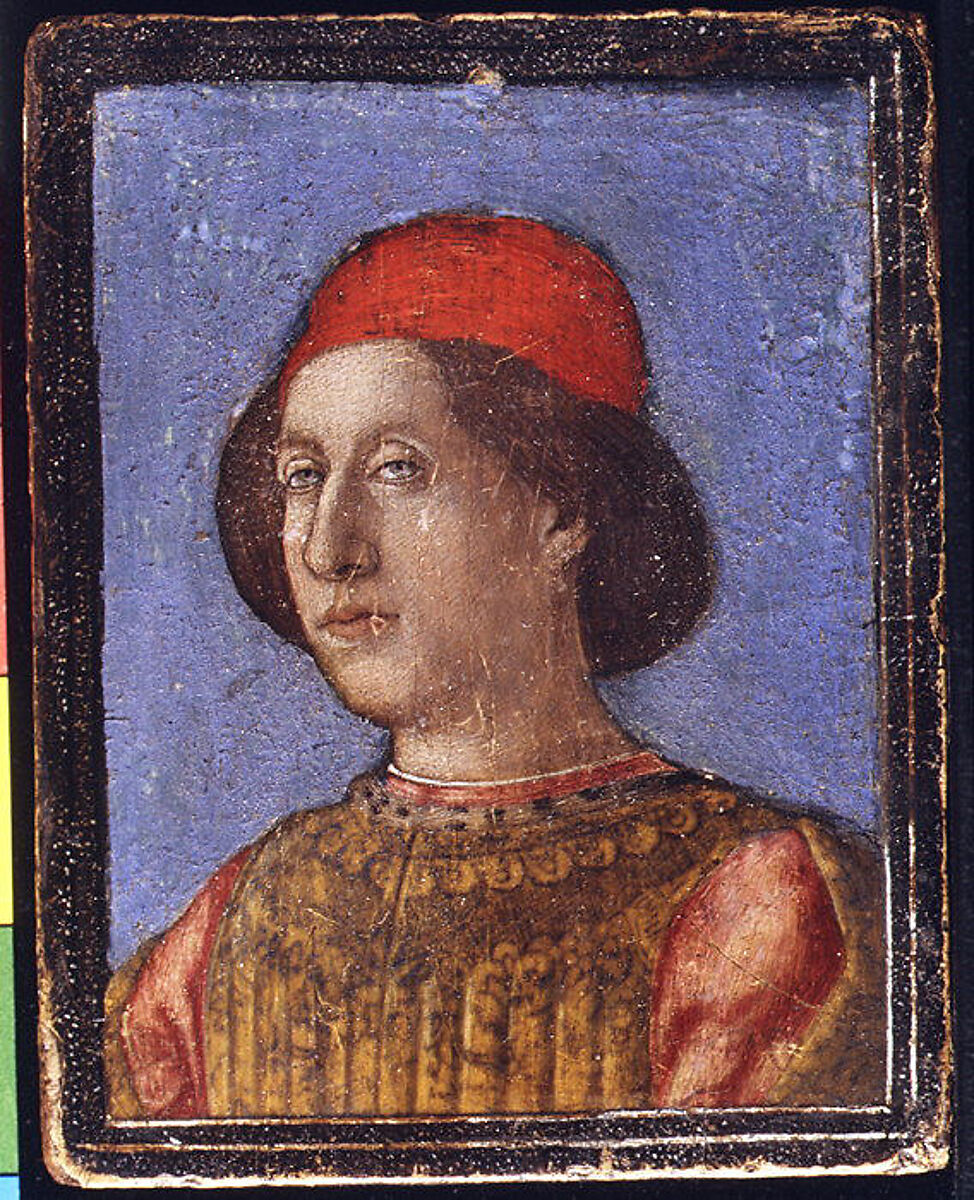 Rodolfo Gonzaga (1451–1495), Style of Andrea Mantegna (Italian, Mantuan, ca. 1490–95), Tempera on wood 