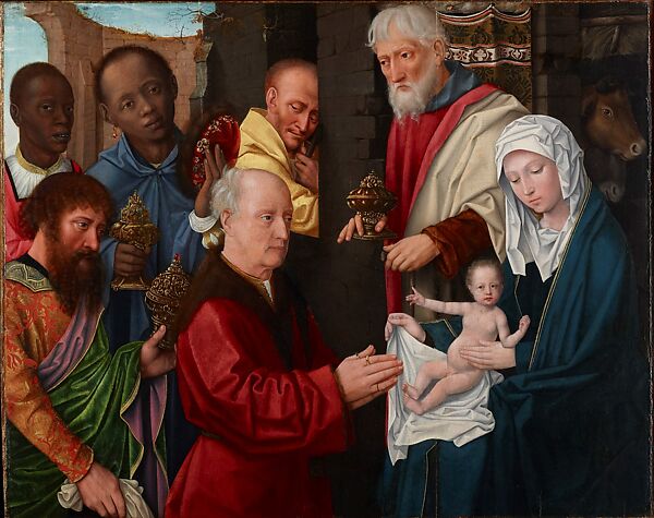 The Adoration of the Magi, Quinten Massys (Netherlandish, Leuven 1466–1530 Antwerp), Oil on wood