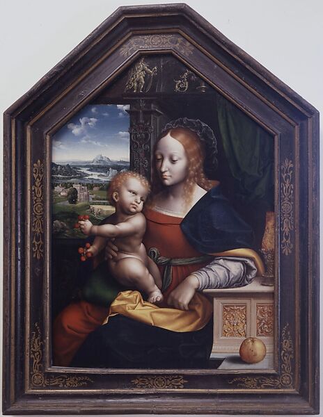 The Rest on the Flight into Egypt, Jan Massys (Netherlandish, Antwerp ca. 1509–1573 Antwerp), Oil on wood