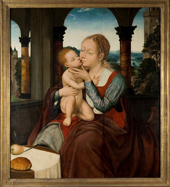 The Rest on the Flight into Egypt, Jan Massys (Netherlandish, Antwerp ca. 1509–1573 Antwerp), Oil on wood