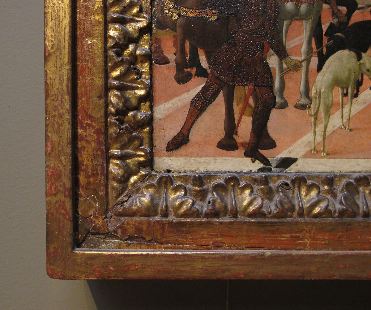 Scenes from the Story of the Argonauts, Jacopo di Arcangelo (called Jacopo del Sellaio) (Italian, Florence 1441/42–1493 Florence), Tempera on wood, gilt ornaments