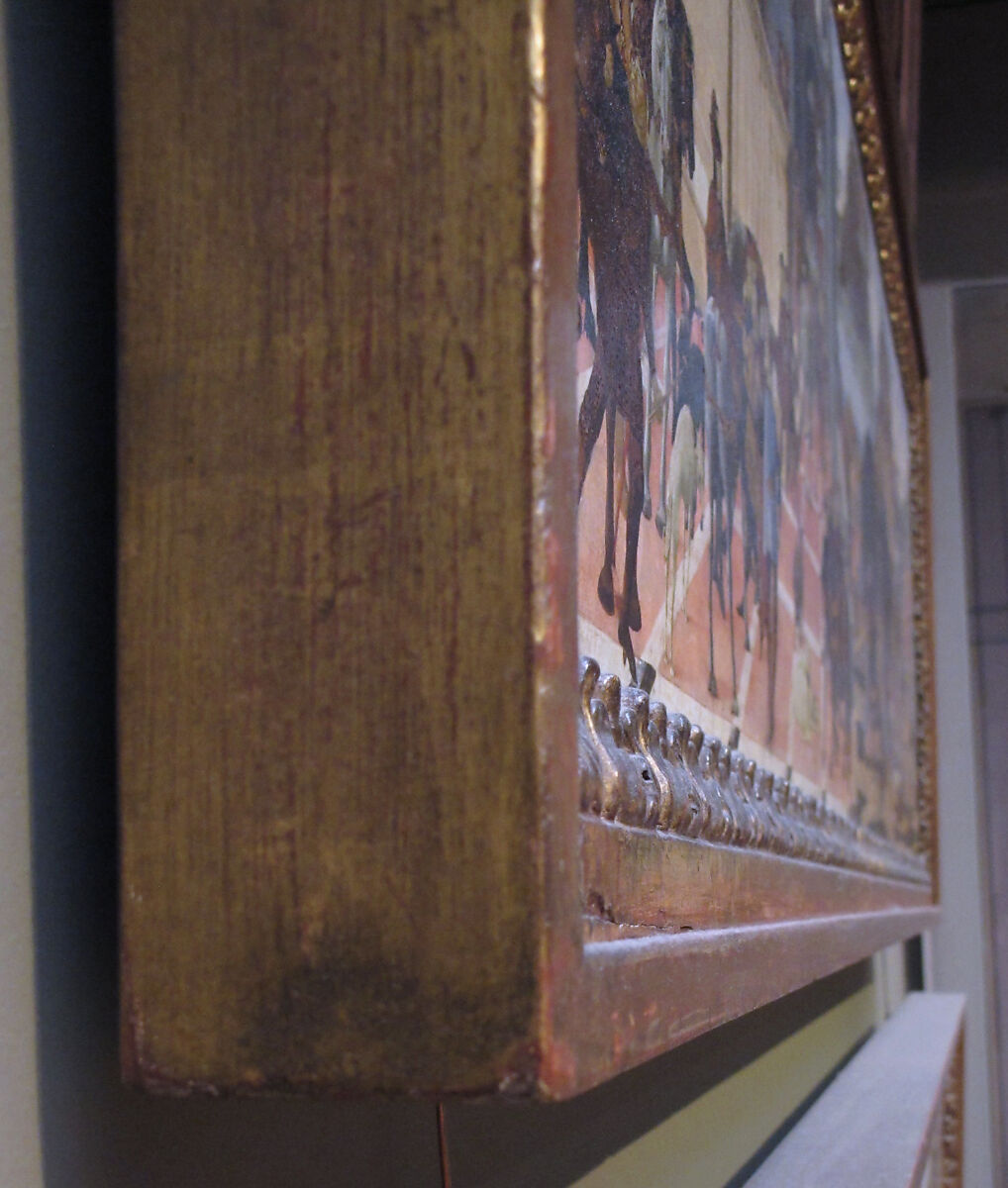 Scenes from the Story of the Argonauts, Jacopo di Arcangelo (called Jacopo del Sellaio) (Italian, Florence 1441/42–1493 Florence), Tempera on wood, gilt ornaments