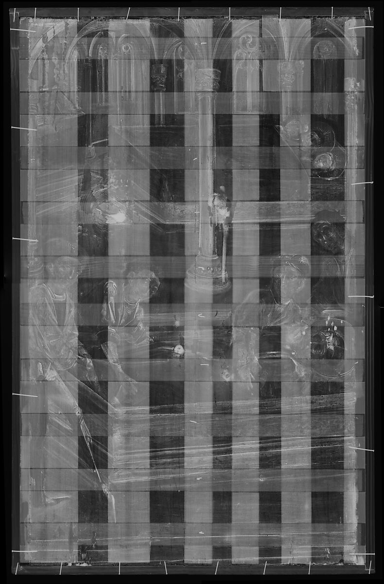 The Burial of Saint Wenceslas, Master of Eggenburg (Austrian, Tirol, active 1490–1500), Oil and gold on spruce