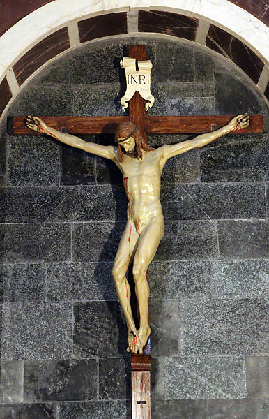 The Crucifixion, Fra Angelico (Guido di Pietro) (Italian, Vicchio di Mugello ca. 1395–1455 Rome), Tempera on wood, gold ground