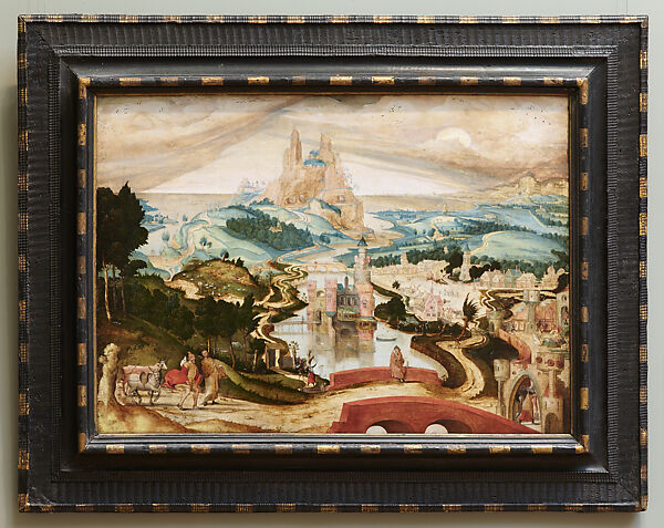 The Arrival in Bethlehem, Master of the Brussels Calling of Saint Matthew (Netherlandish, Antwerp, active second quarter 16th century), Oil on wood
