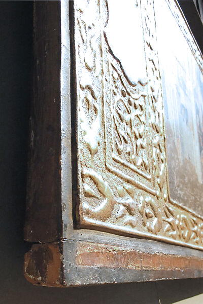 King Solomon and the Queen of Sheba, Master of Lecceto (Italian, Sienese, third quarter 15th century), Tempera on wood, embossed and gilt ornament